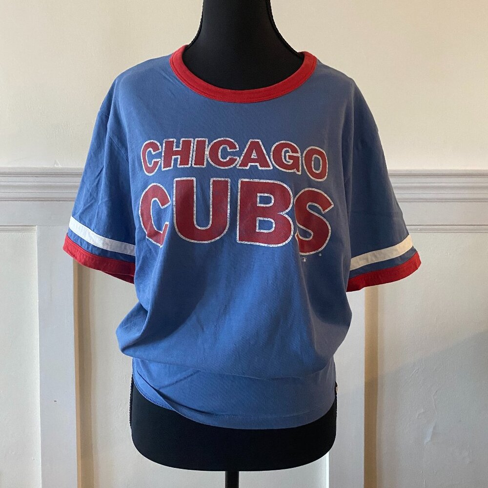 47' | Chicago Cubs Blue Ringer T-Shirt